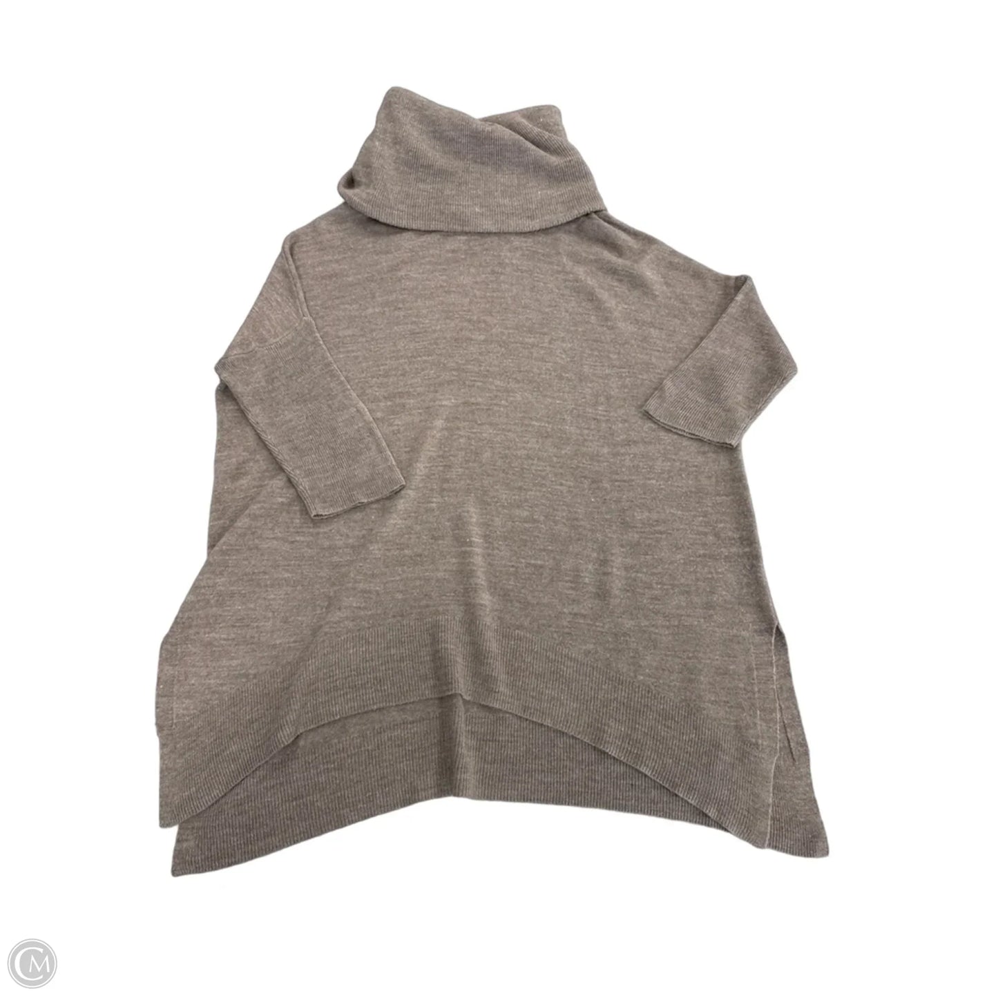 Sweater Short Sleeve By Braeve In Brown, Size: S
