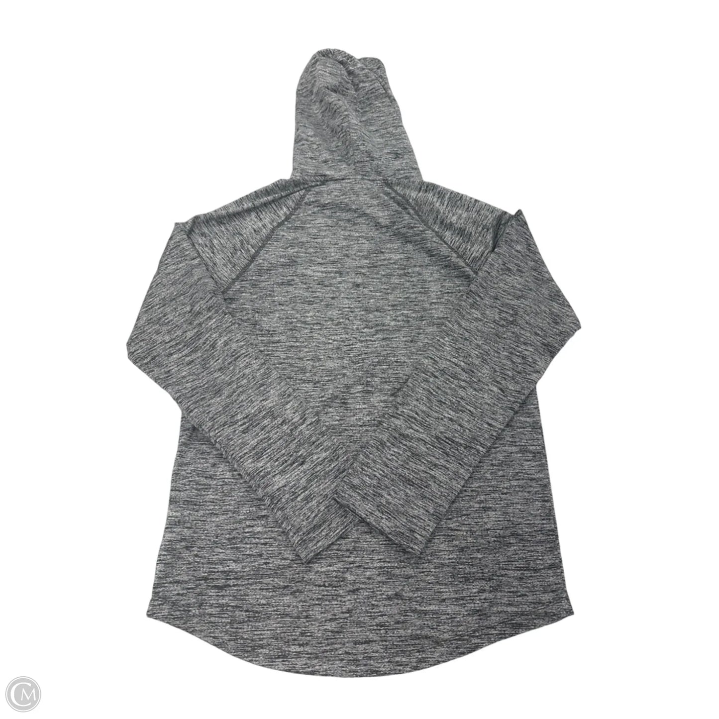 Athletic Sweatshirt Hoodie By J. Crew In Grey, Size: S