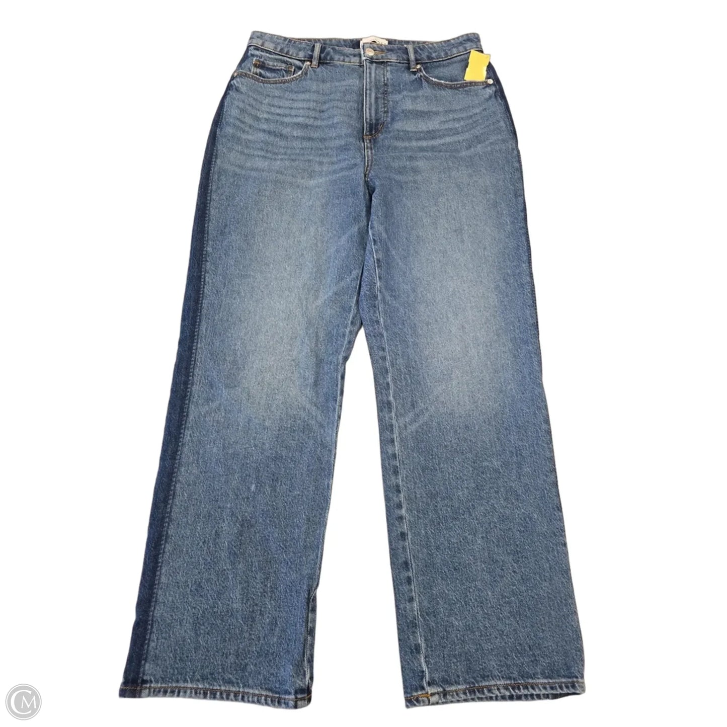 Jeans Straight By Loft In Blue Denim, Size: 10