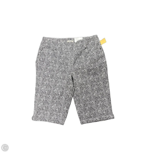 Shorts By West Bound In Black & White, Size: 14