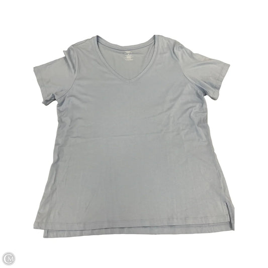 Top Short Sleeve By Members Mark In Blue, Size: Xl
