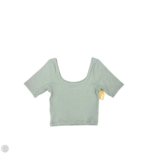 Top Short Sleeve By Lululemon In Green, Size: 4