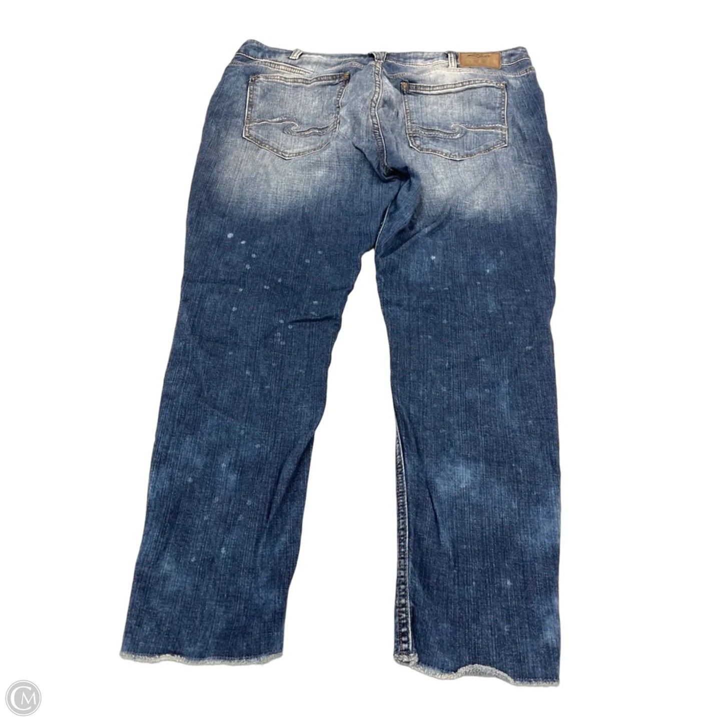 Jeans Straight By Silver In Blue Denim, Size: 4