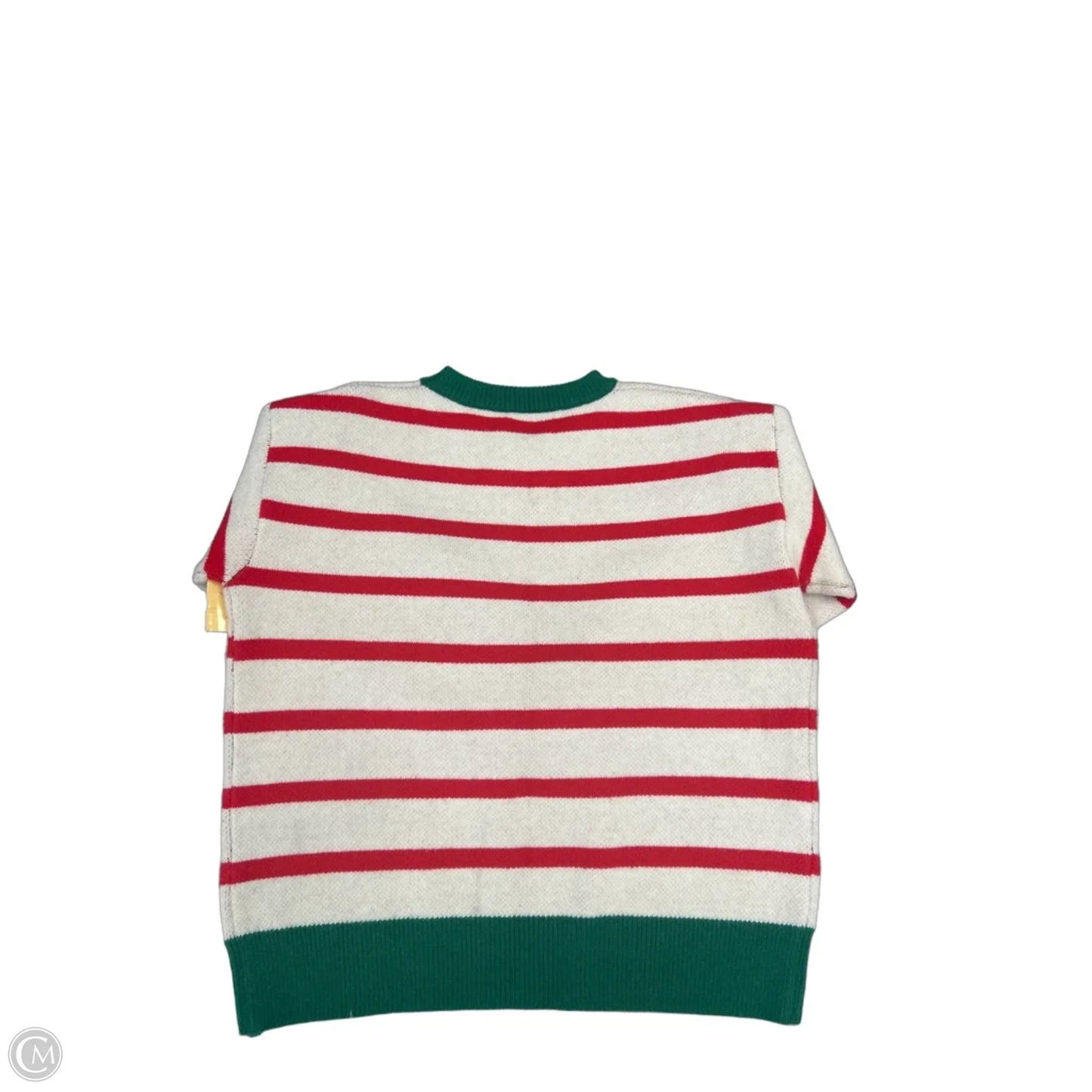 Sweater By Bibi In Green & Red, Size: Xl