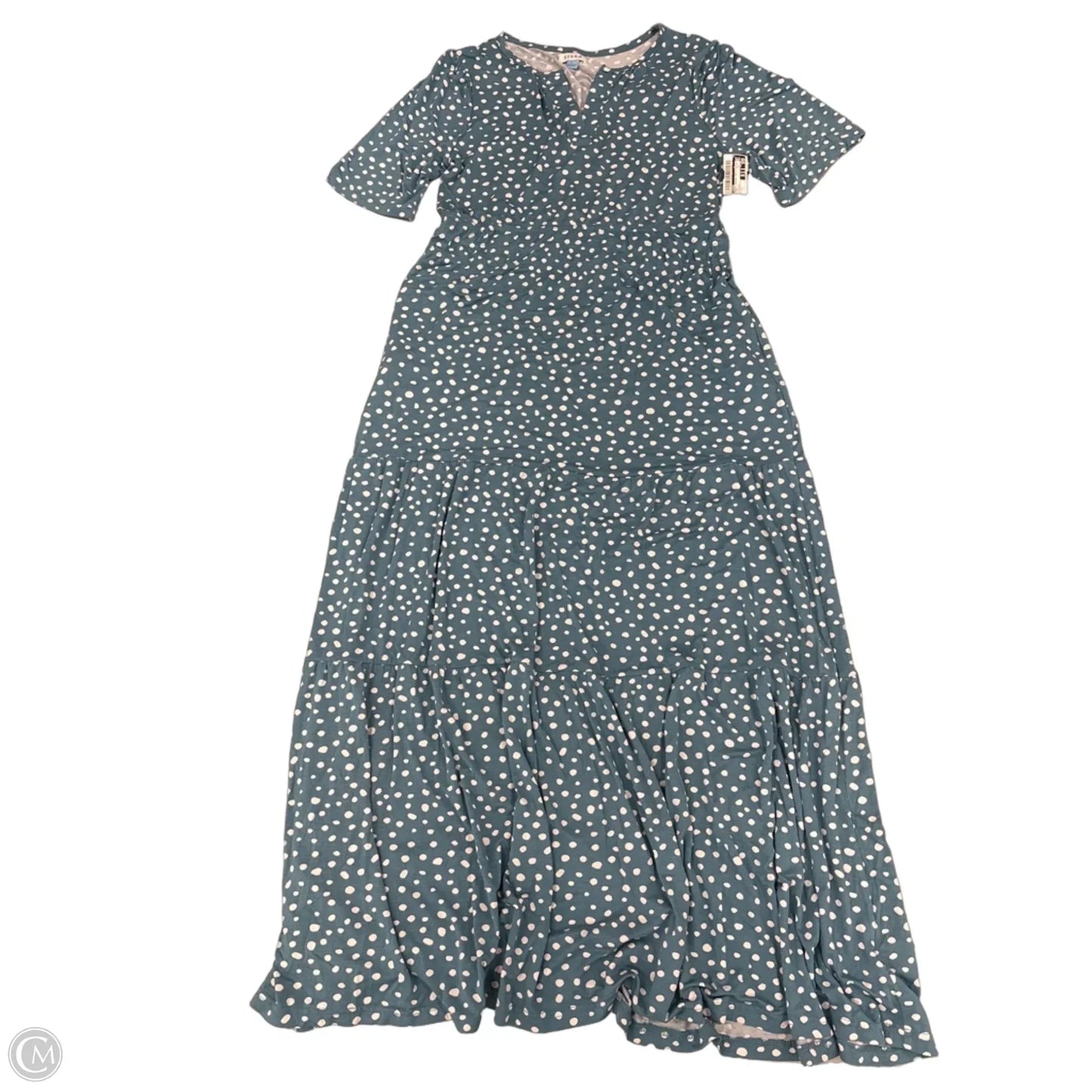 Dress Casual Maxi By Serra In Teal, Size: L