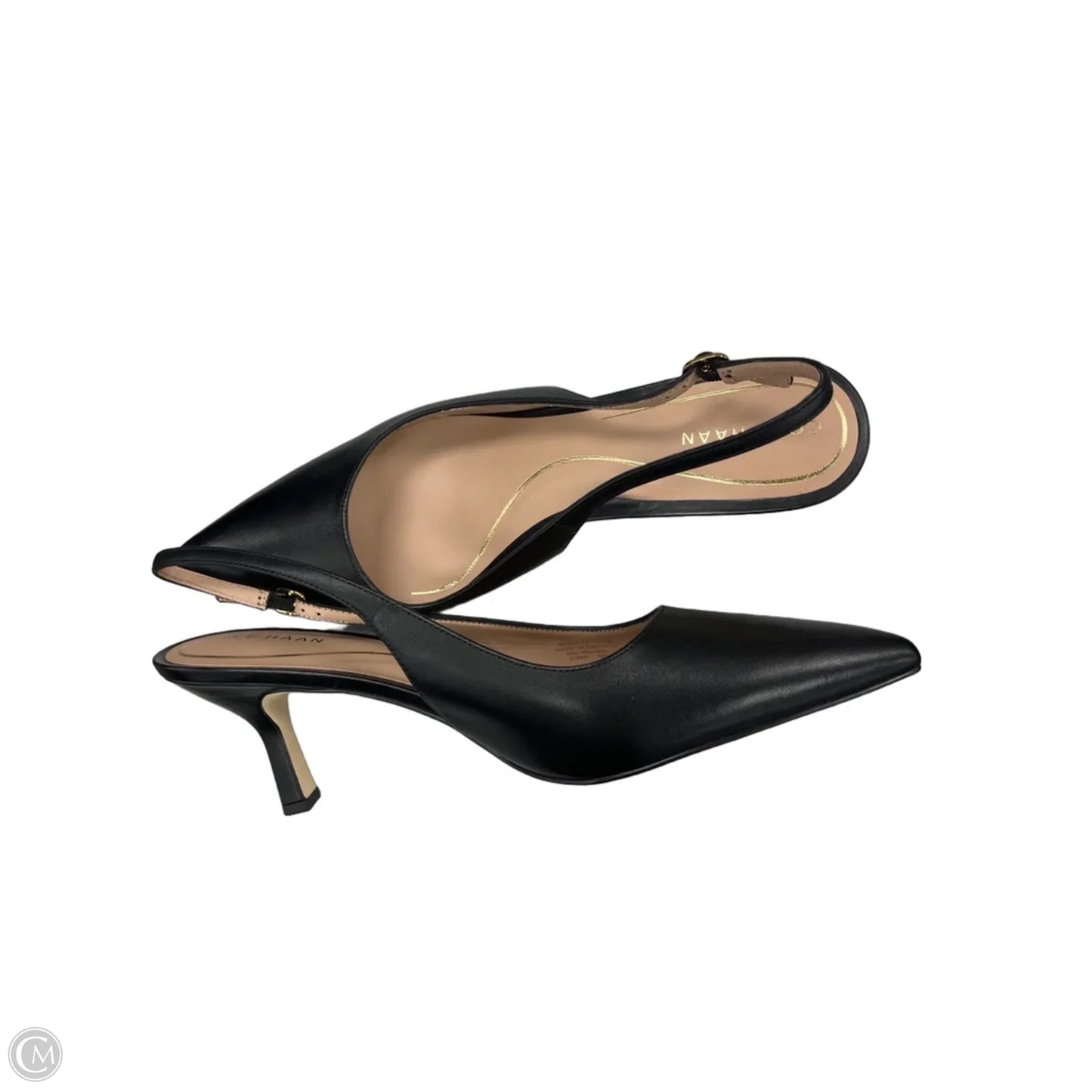 Sandals Heels Kitten By Cole-haan In Black, Size: 11