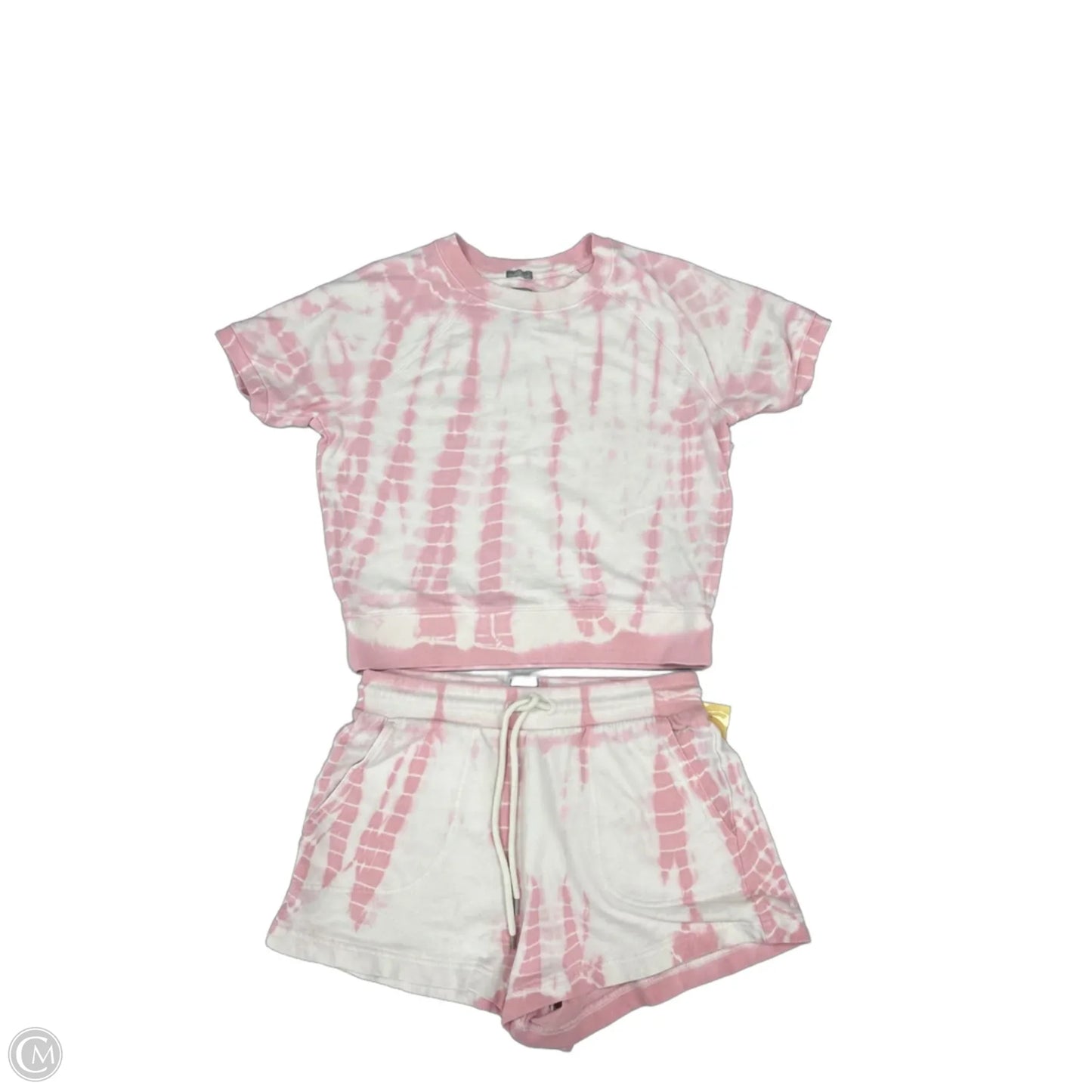 Top 2pc Short Sleeve By Gap In Pink, Size: S