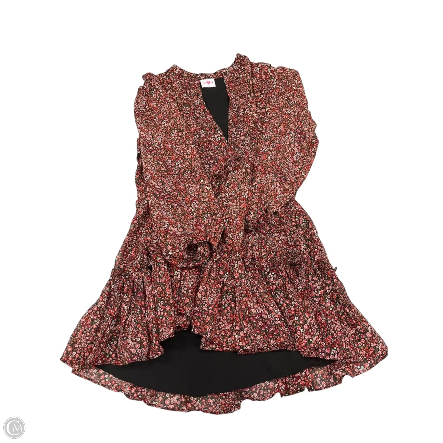 Dress Casual Short By Buddy Love In Floral Print, Size: L