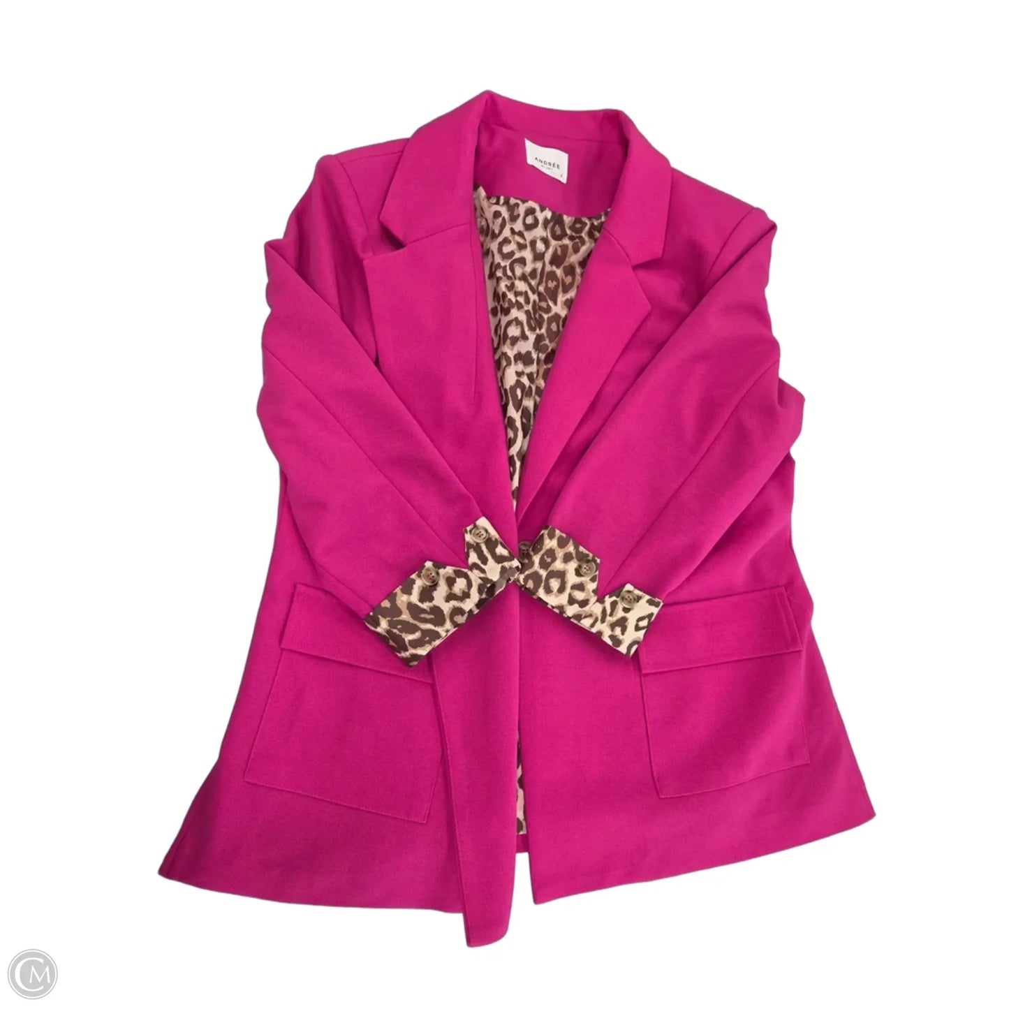 Blazer By Andree By Unit In Pink, Size: L