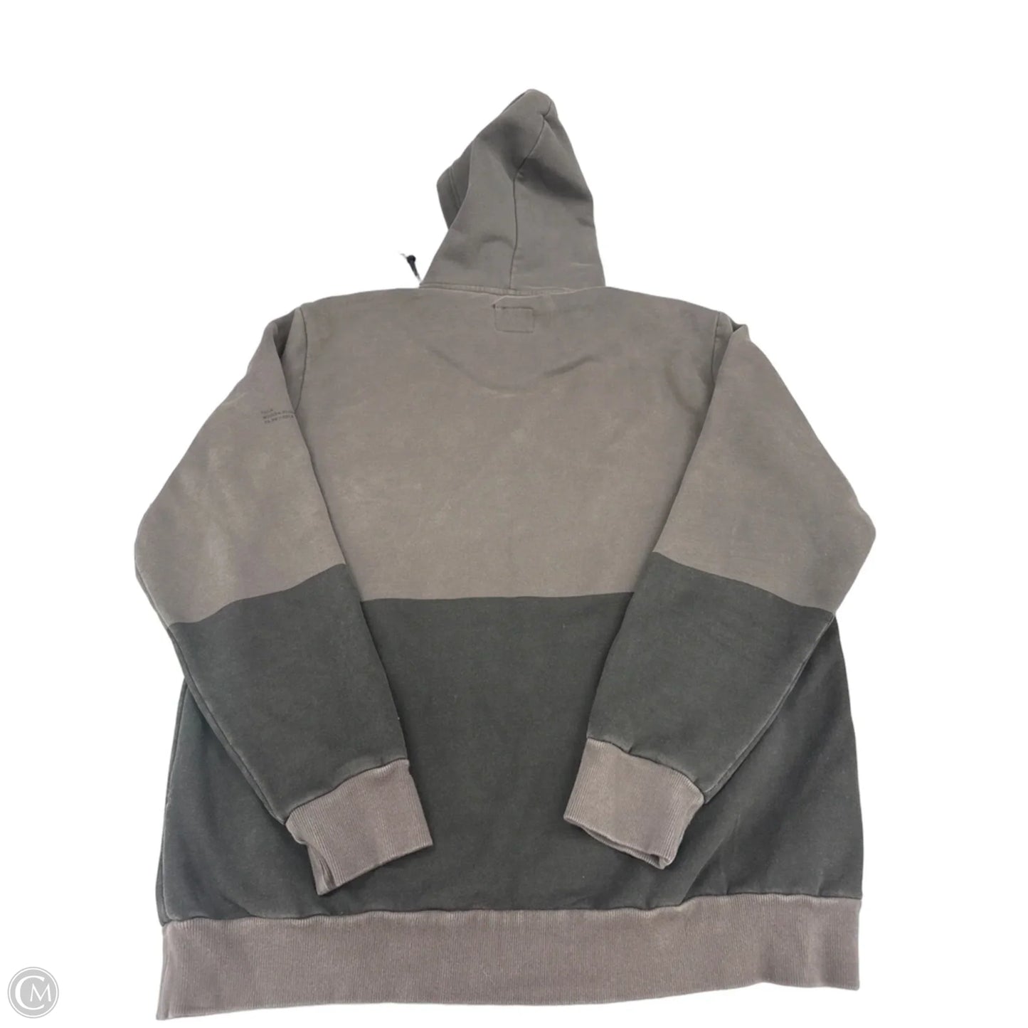 Sweatshirt Hoodie By Cme In Grey, Size: Xxl