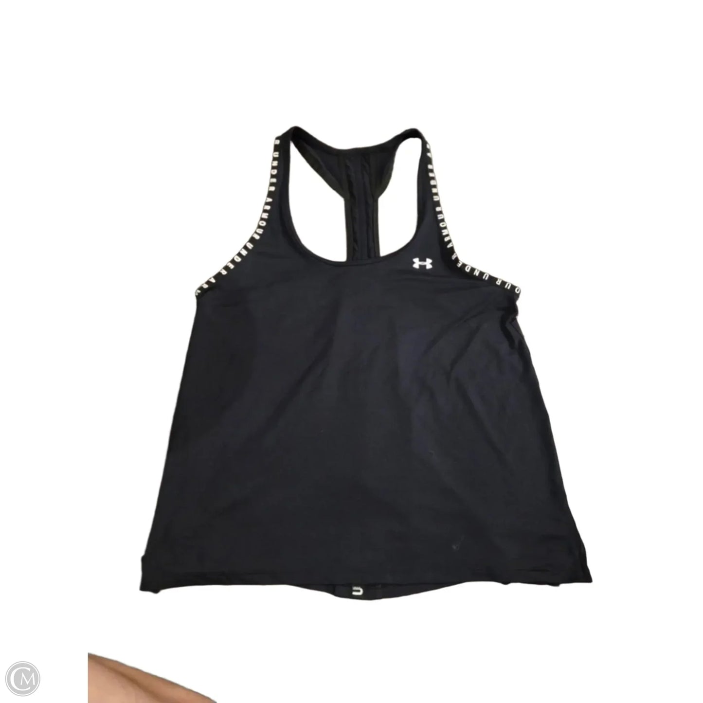 Athletic Tank Top By Under Armour In Black, Size: M