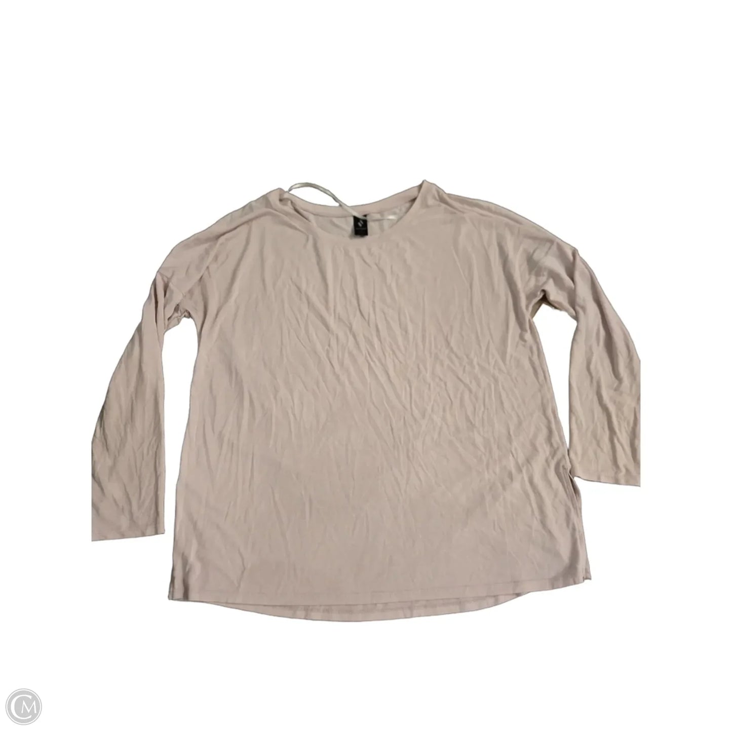 Top Long Sleeve By Skechers In Pink, Size: L