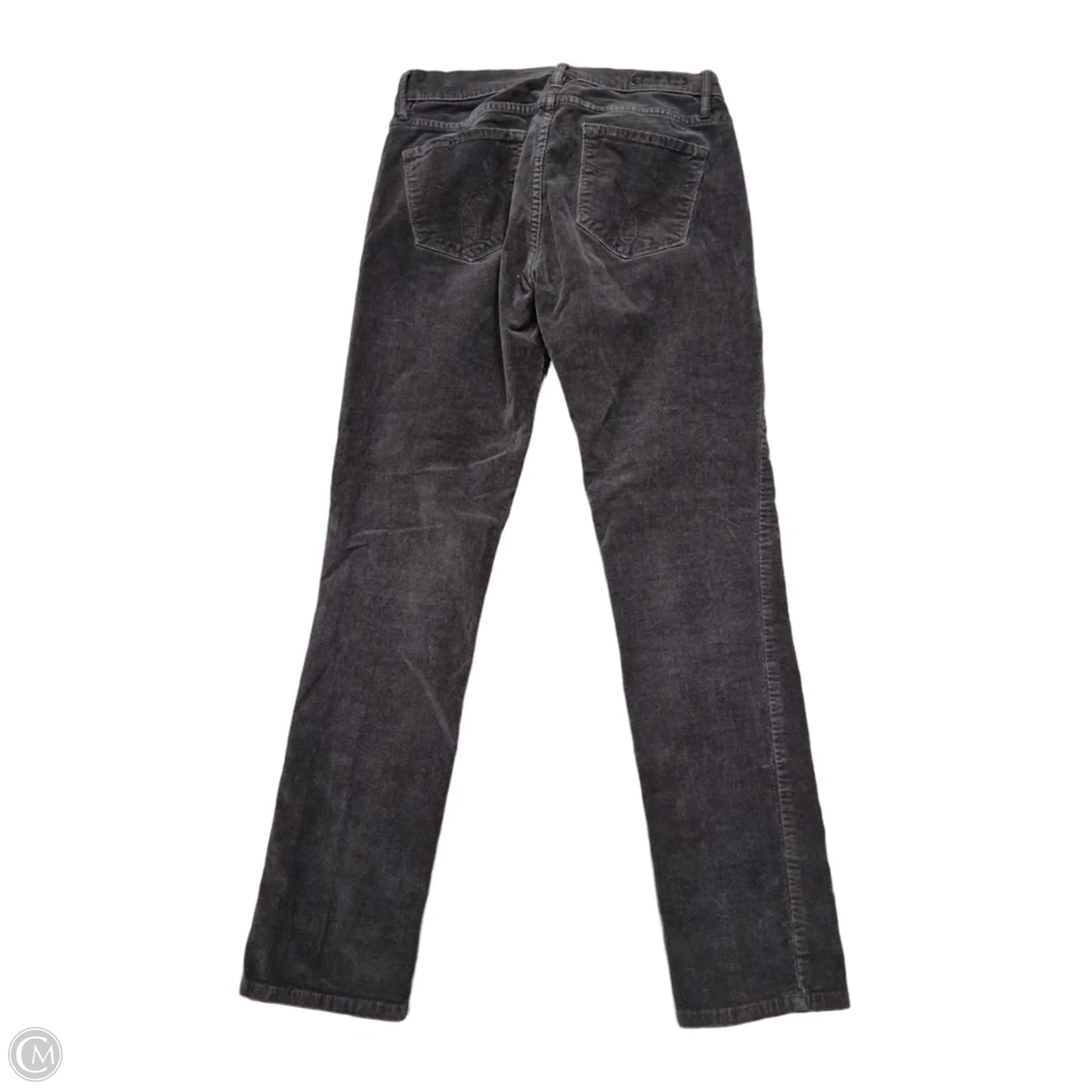 Pants Corduroy By Calvin Klein In Grey, Size: 4