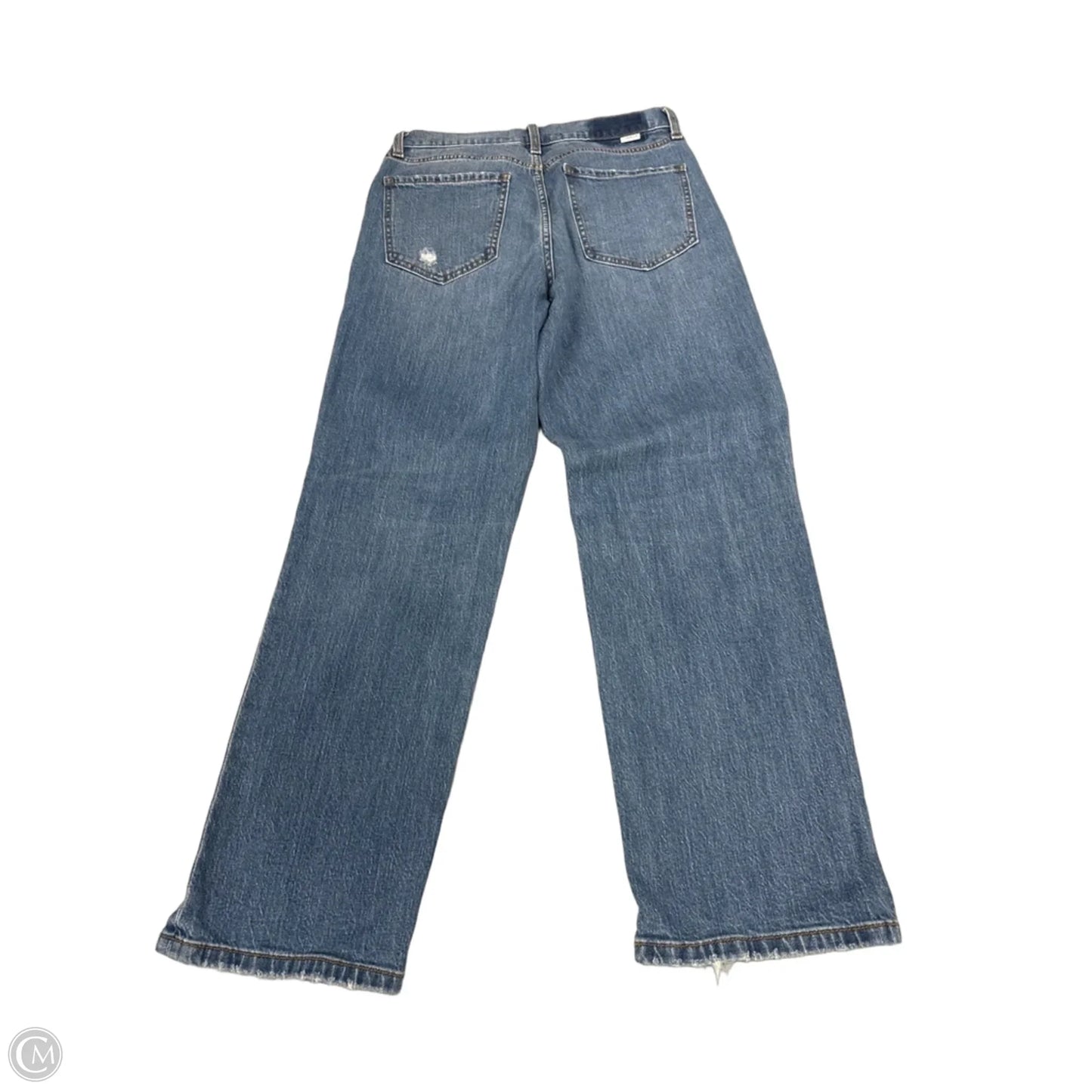 Jeans Straight By Daze In Blue Denim, Size: 6