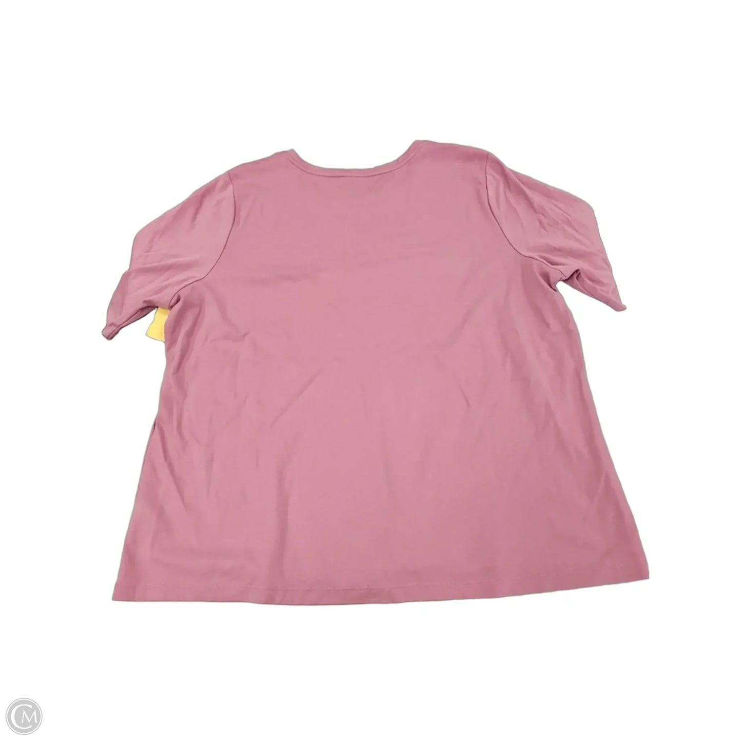 Top Short Sleeve By L.l. Bean In Pink, Size: 3x