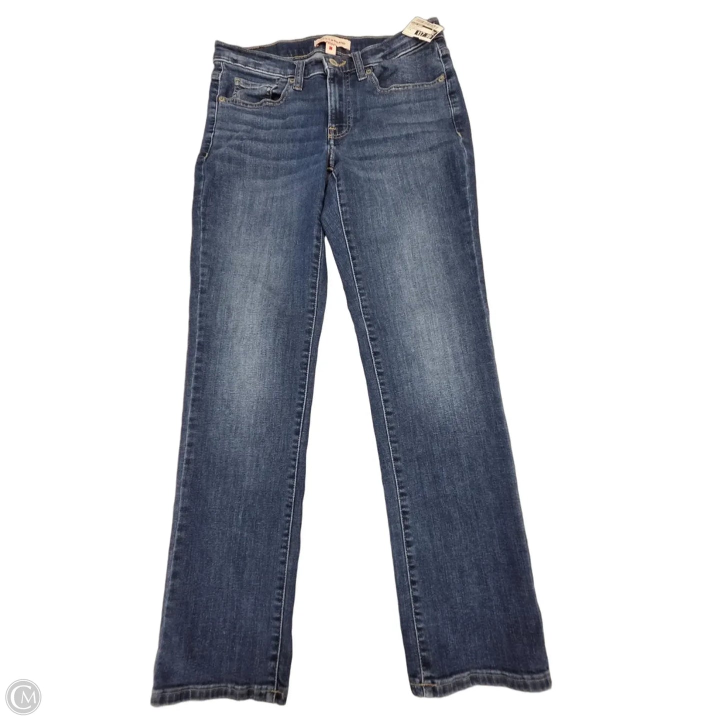 Jeans Straight By Lucky Brand In Blue Denim, Size: 4