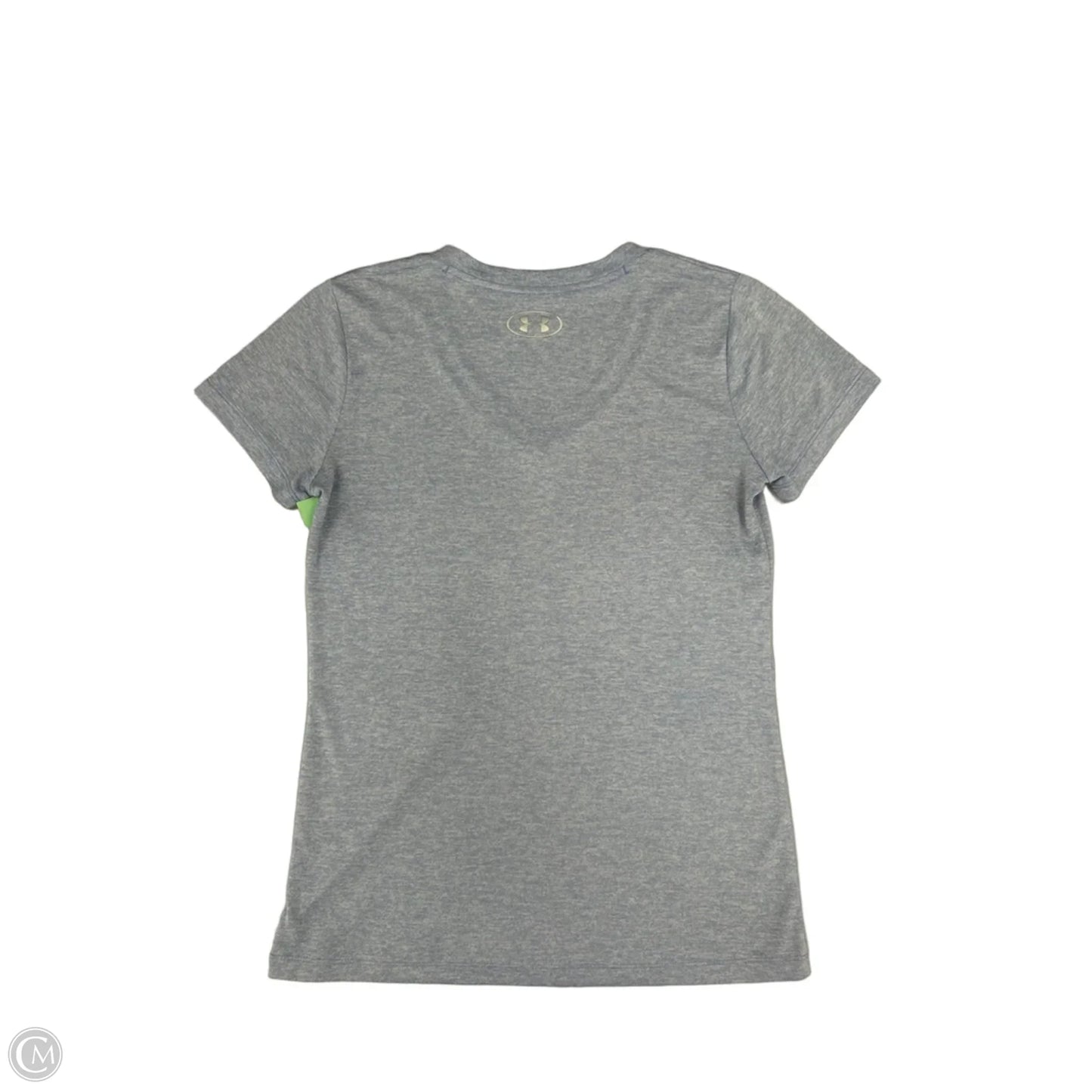 Athletic Top Short Sleeve By Under Armour In Blue, Size: Xs