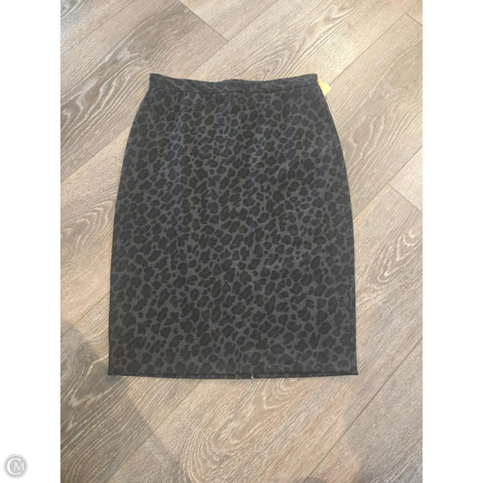 Skirt Midi By Ann Taylor In Animal Print, Size: 2