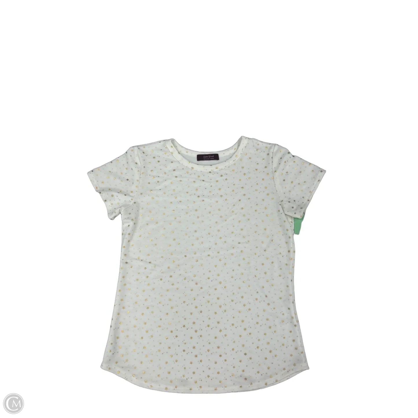 Top Short Sleeve By Cme In White, Size: Xs