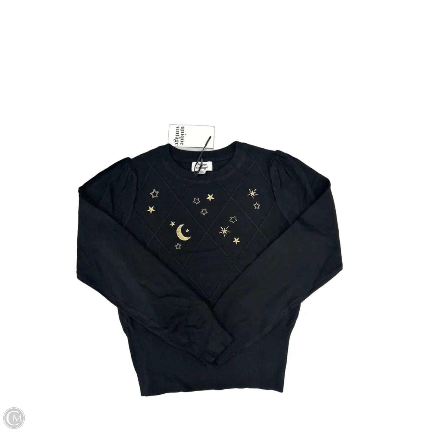 Top Long Sleeve By Cmc In Black, Size: S