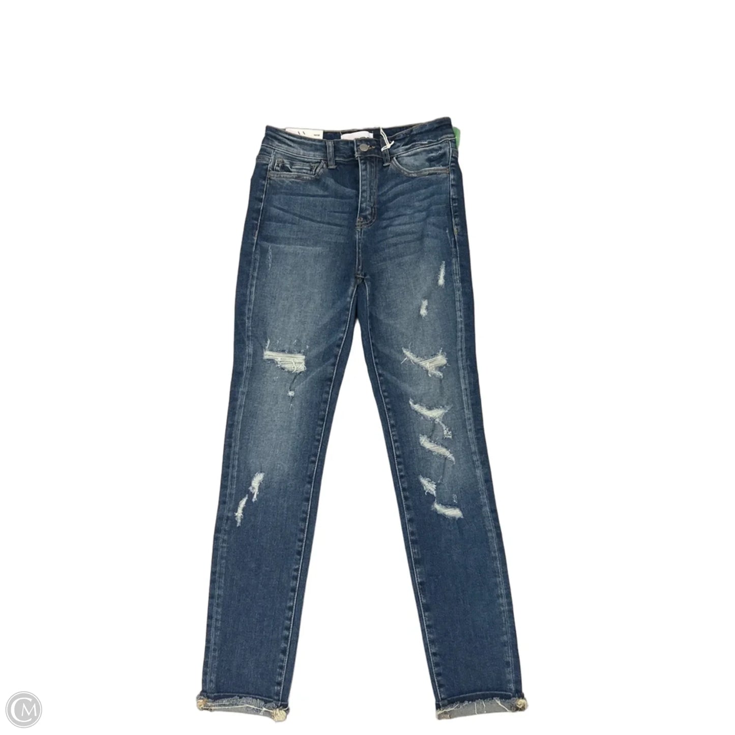 Jeans Skinny By Vervet In Blue, Size: 4
