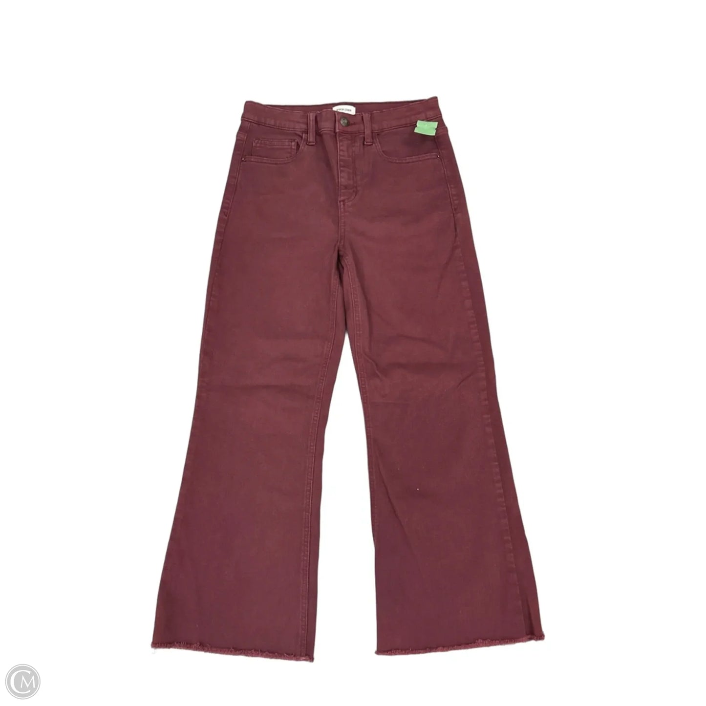 Jeans Flared By Sneak Peek In Red, Size: 4