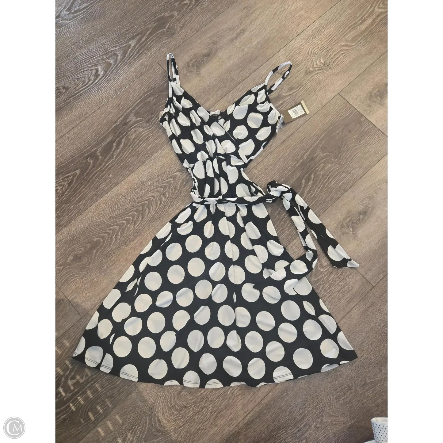 Dress Casual Short By Merona In Polkadot Pattern, Size: S