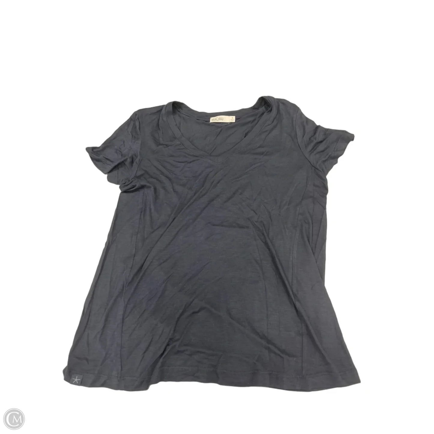 Top Short Sleeve By Barefoot Dreams In Grey, Size: S
