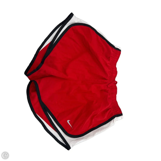 Athletic Shorts By Nike In Red, Size: M