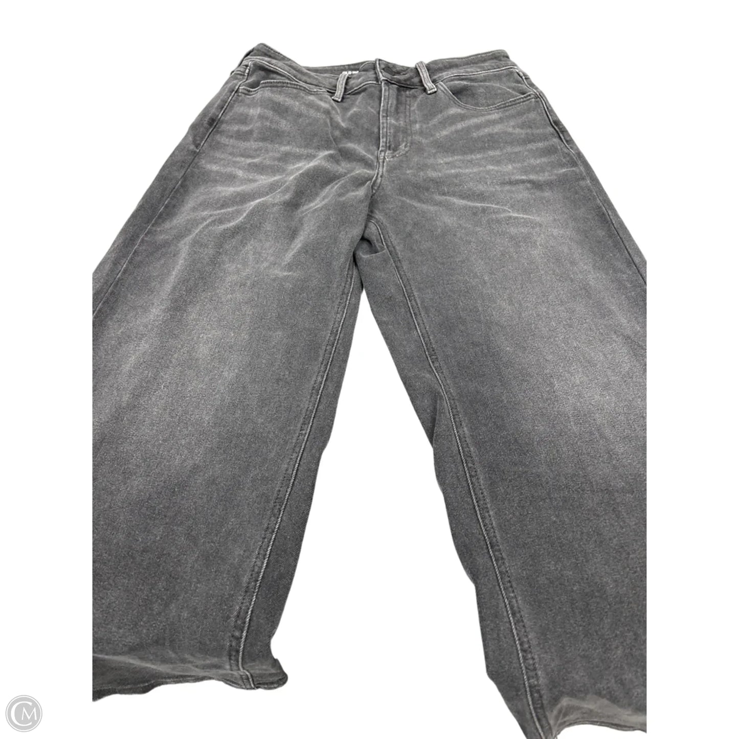 Jeans Wide Leg By Old Navy In Black Denim, Size: 8