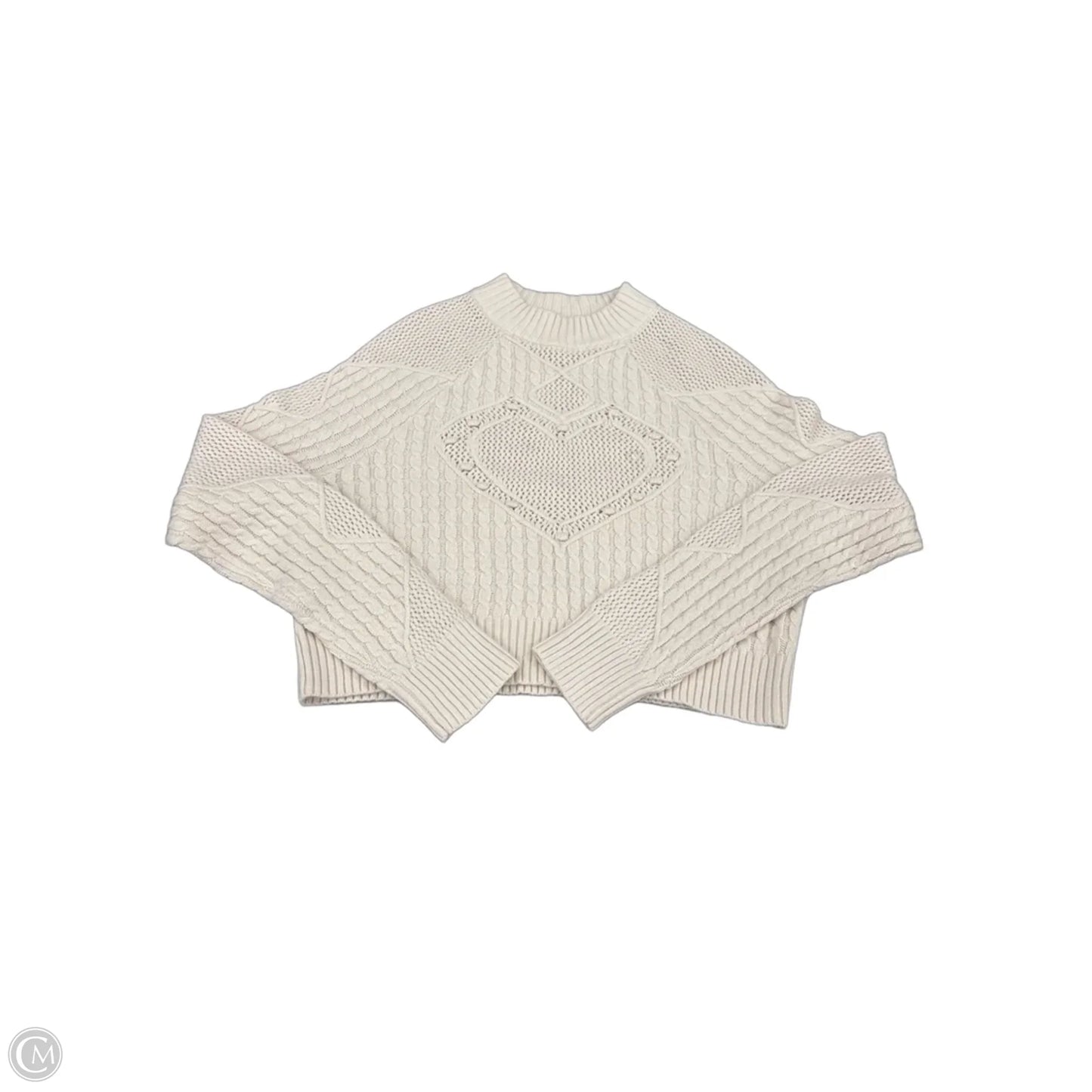 Sweater By Cme In Cream, Size: M