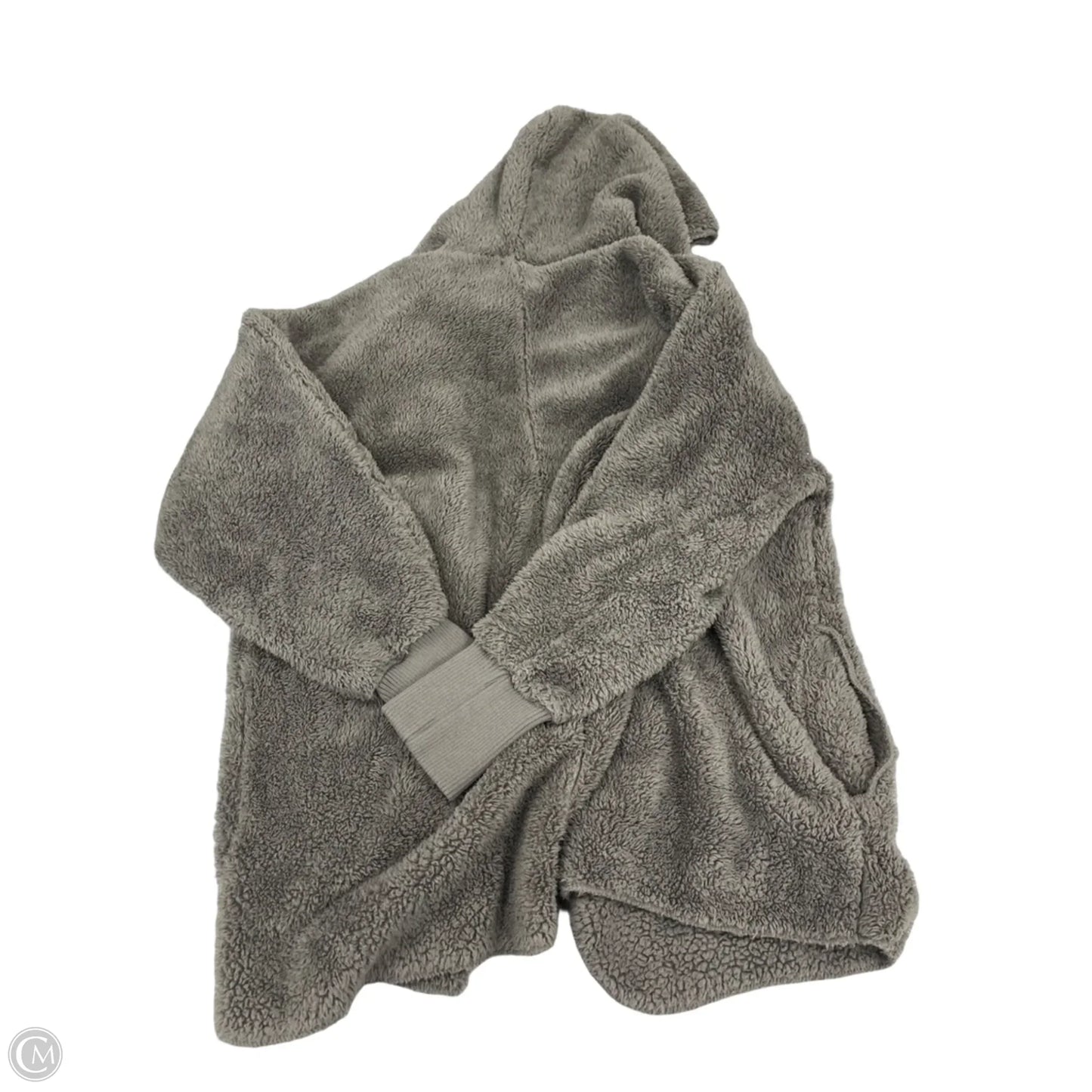 Cardigan By Hem & Thread In Grey, Size: Onesize
