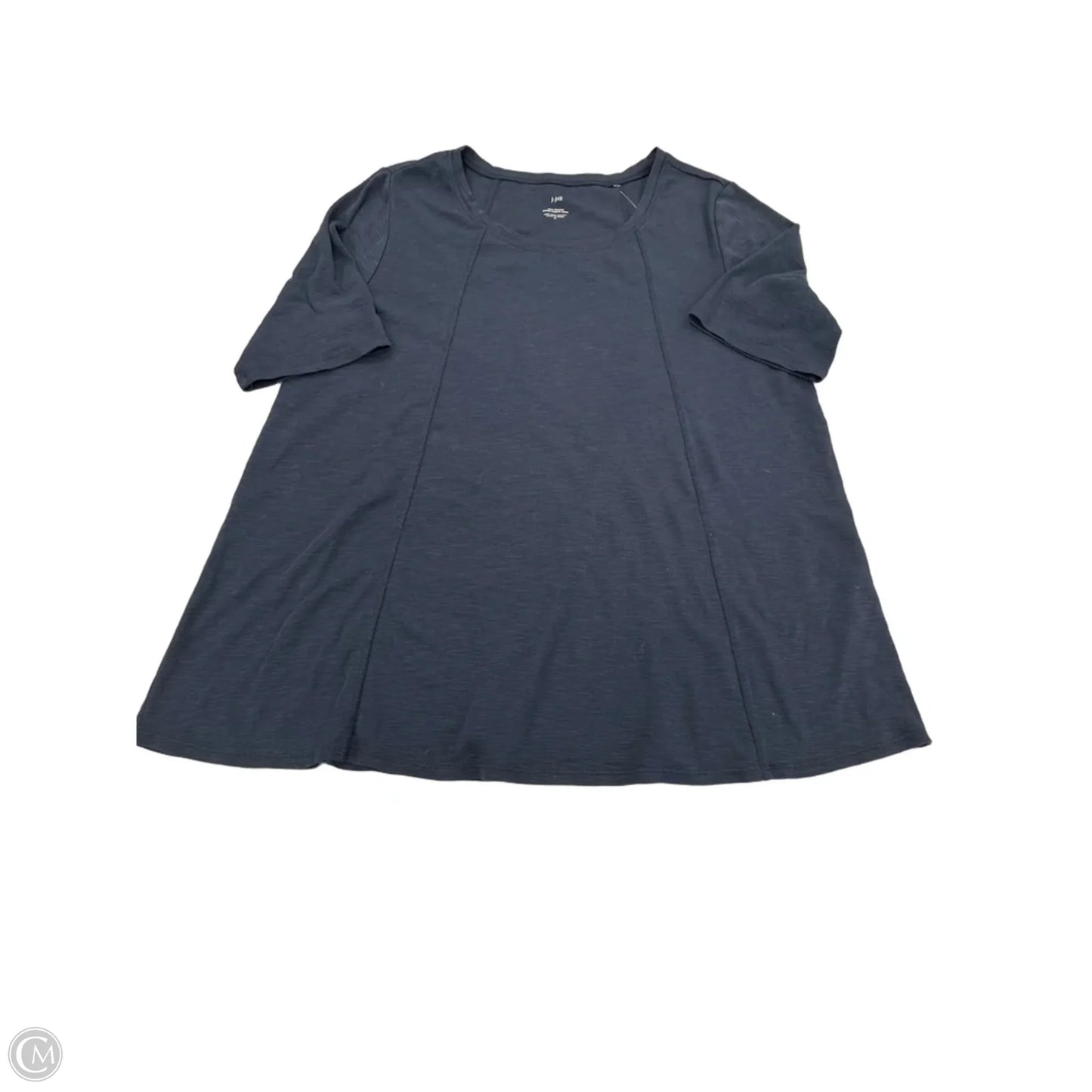 Top Short Sleeve By J. Jill In Blue, Size: Xl