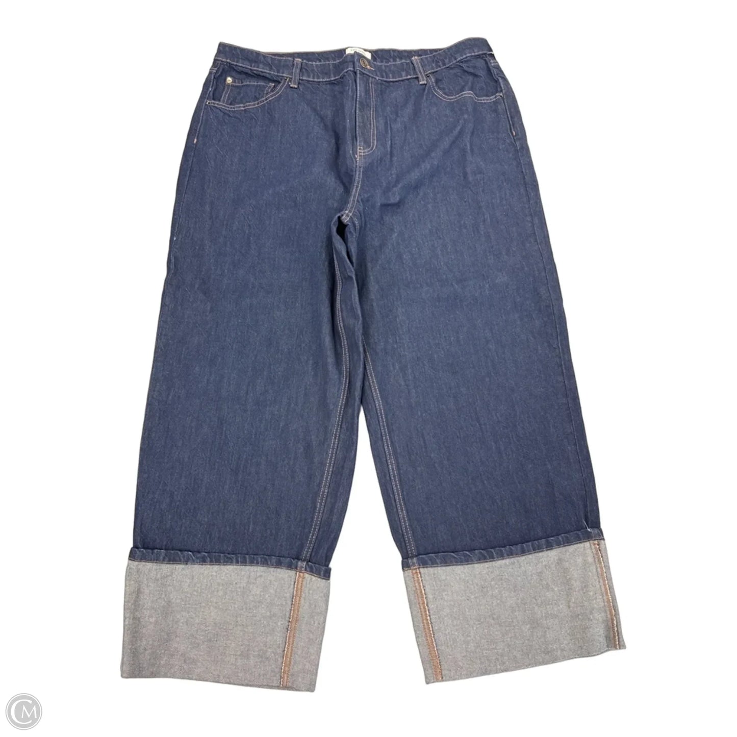 Jeans Designer By Kate Spade In Blue Denim, Size: 18