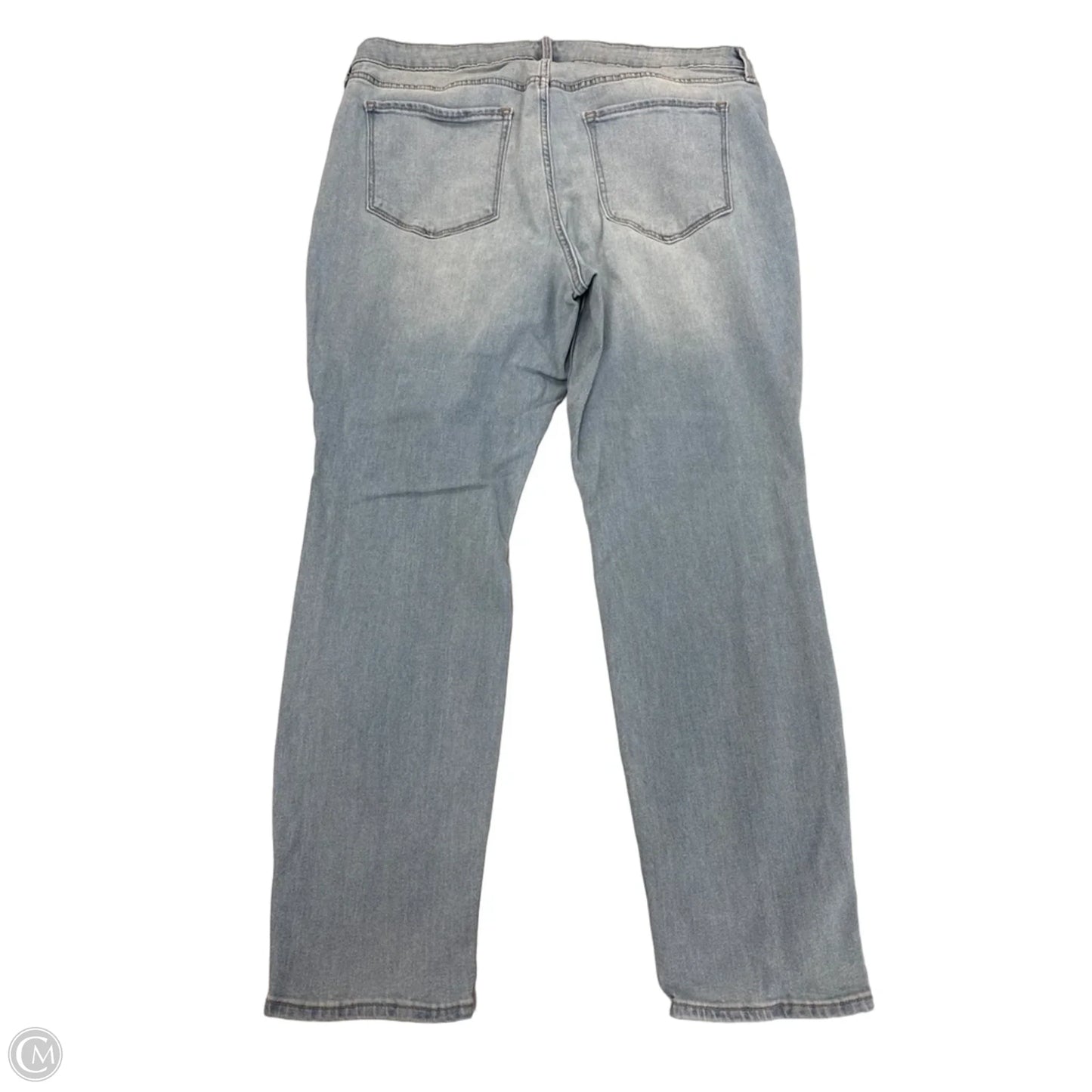 Jeans Straight By Old Navy In Blue Denim, Size: 18
