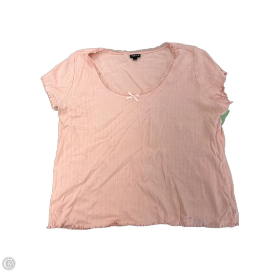 Top Short Sleeve By Torrid In Pink, Size: 3x