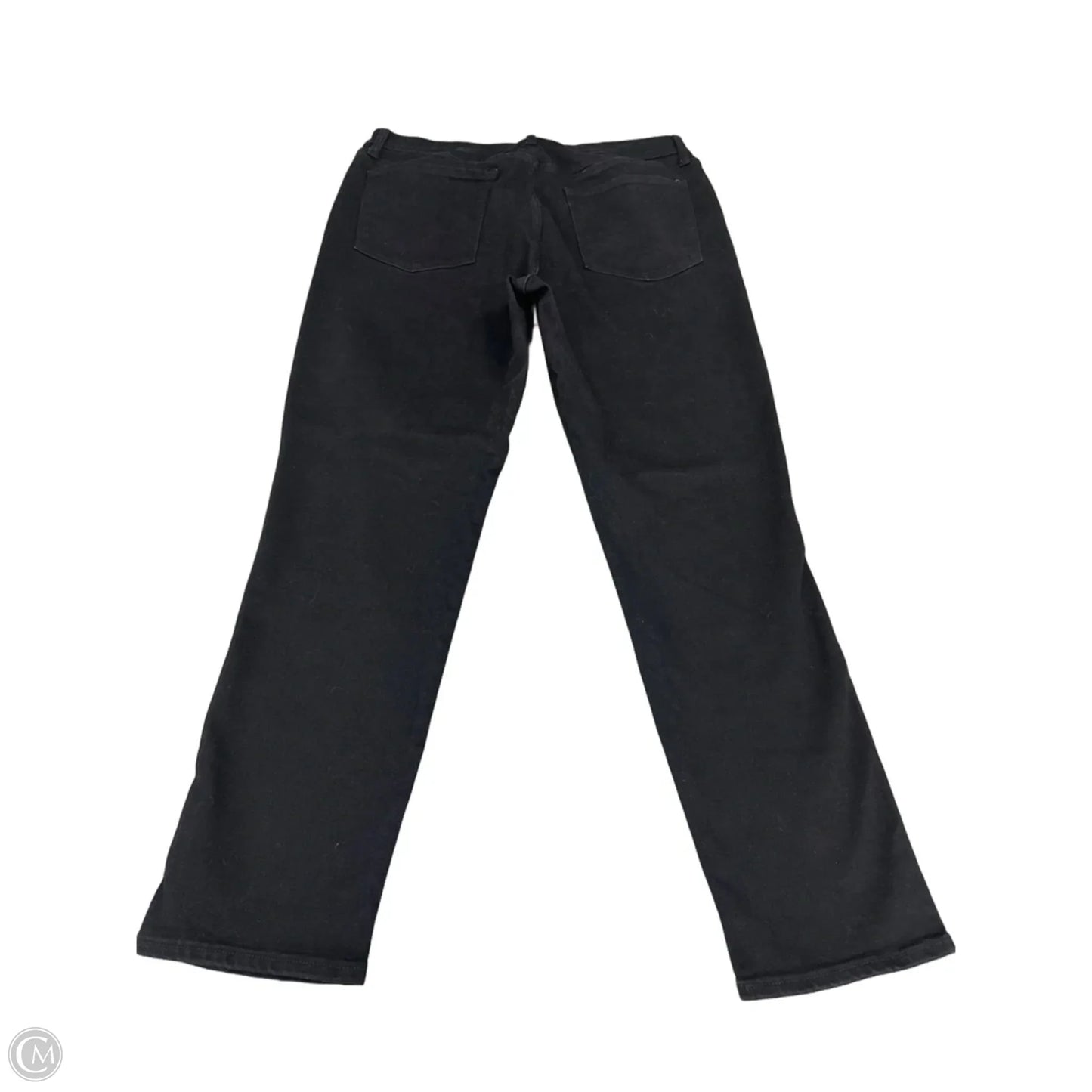 Jeans Straight By Old Navy In Black Denim, Size: 18