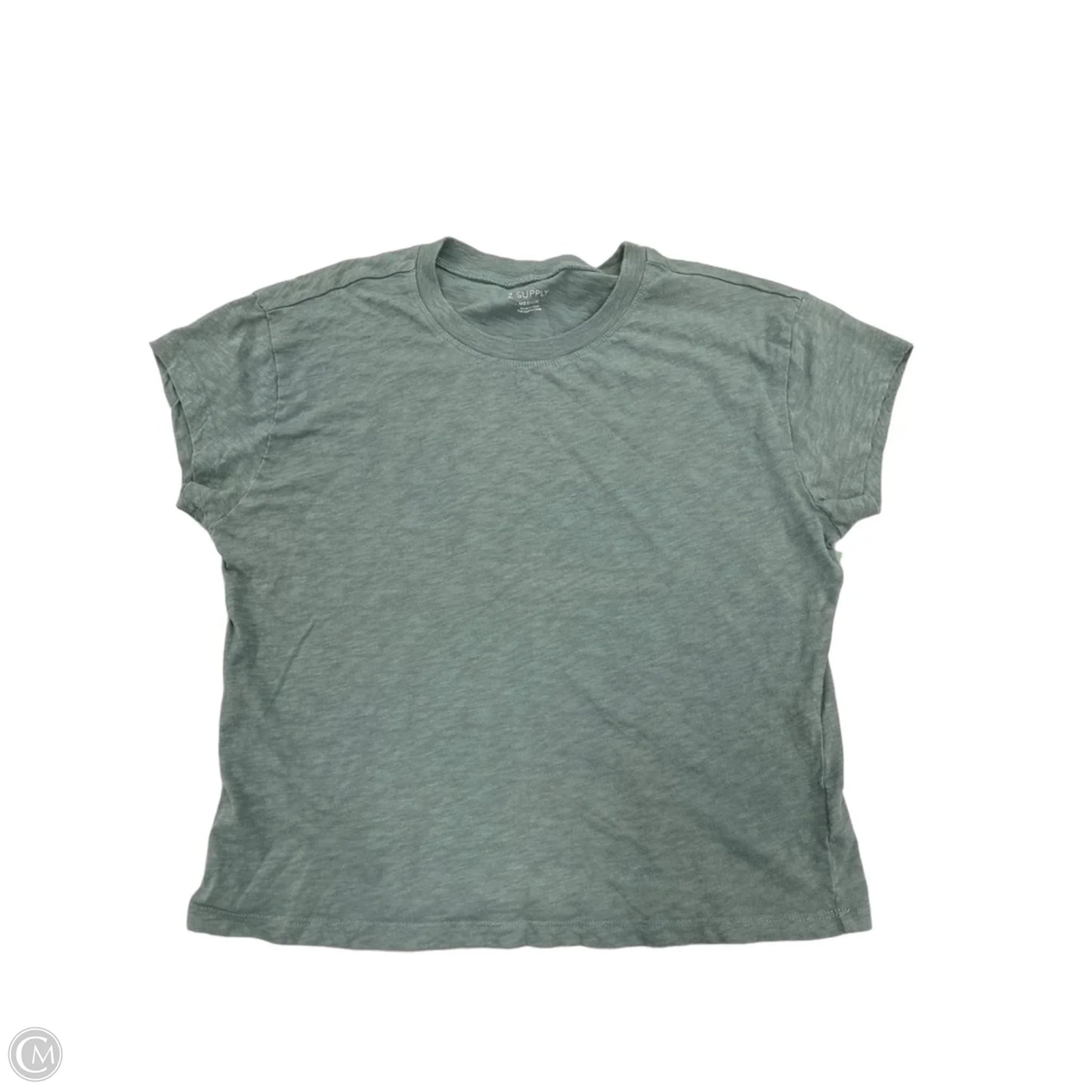 Top Short Sleeve By Z Supply In Green, Size: M