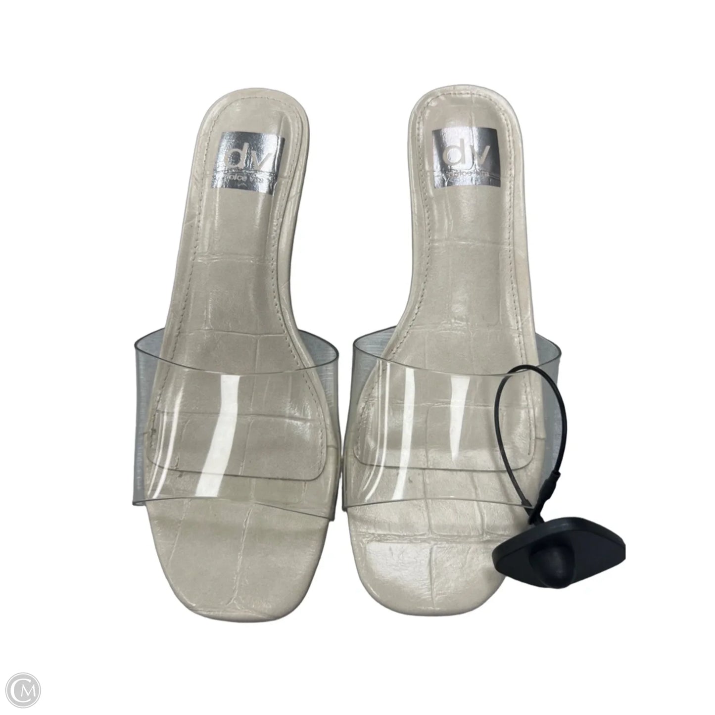Sandals Heels Kitten By Dolce Vita In White, Size: 7