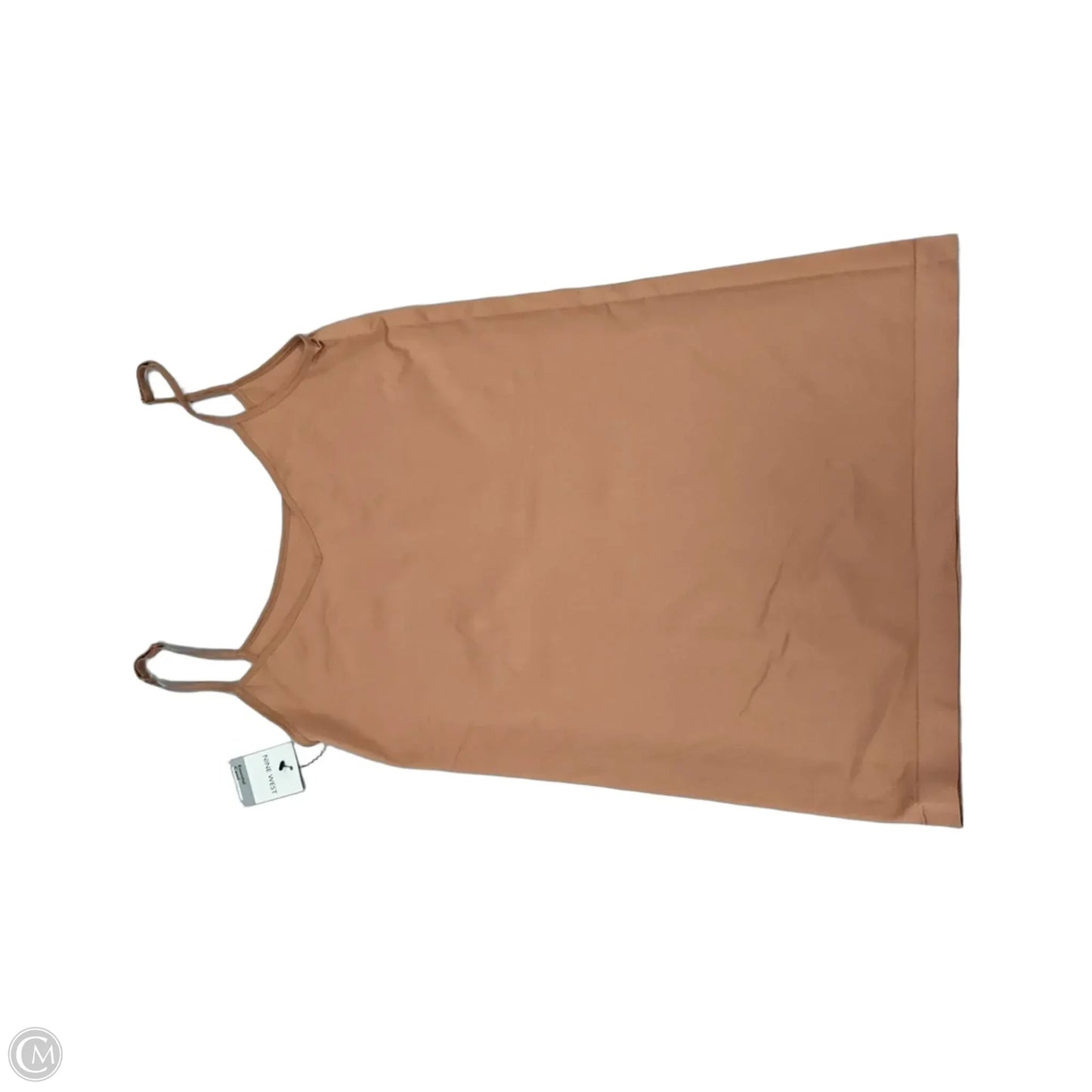 Tank Top By Nine West In Tan, Size: L