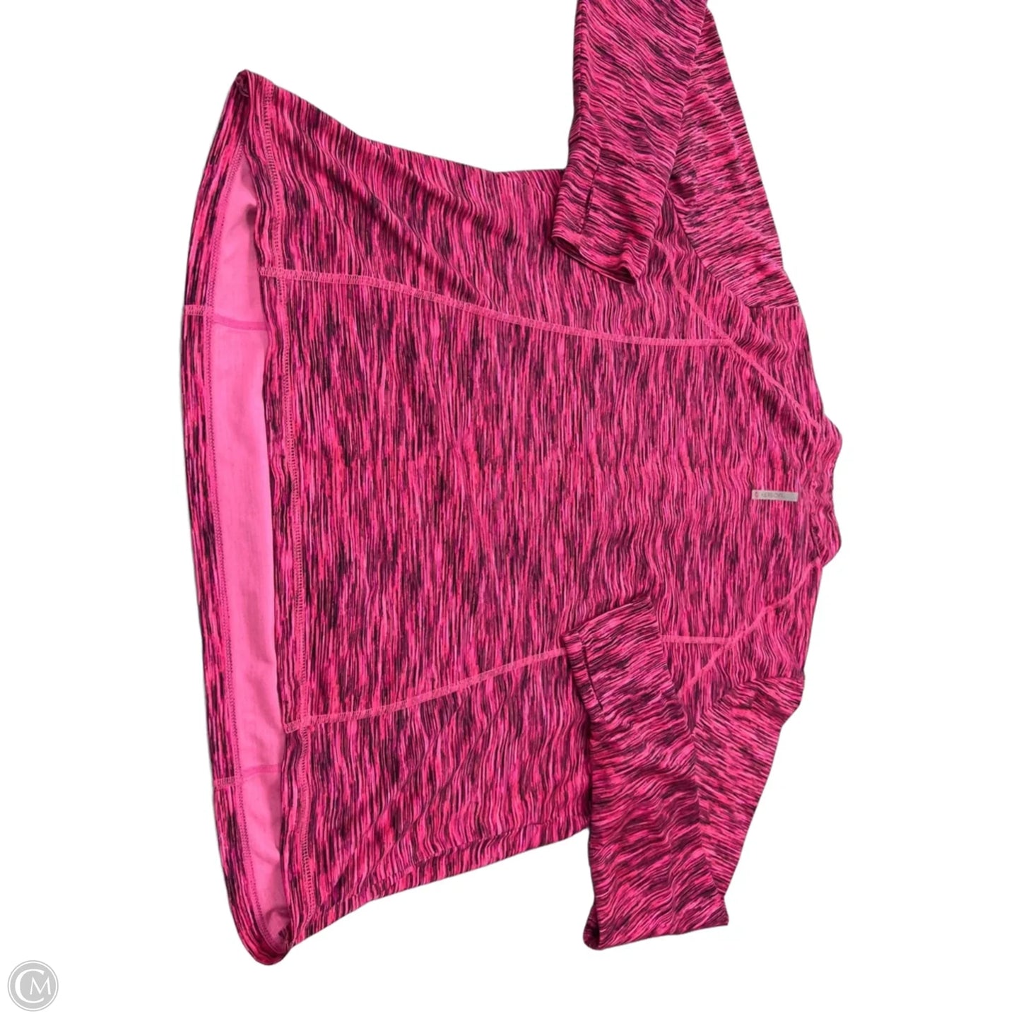 Athletic Top Long Sleeve Collar By Xersion In Pink, Size: 1x