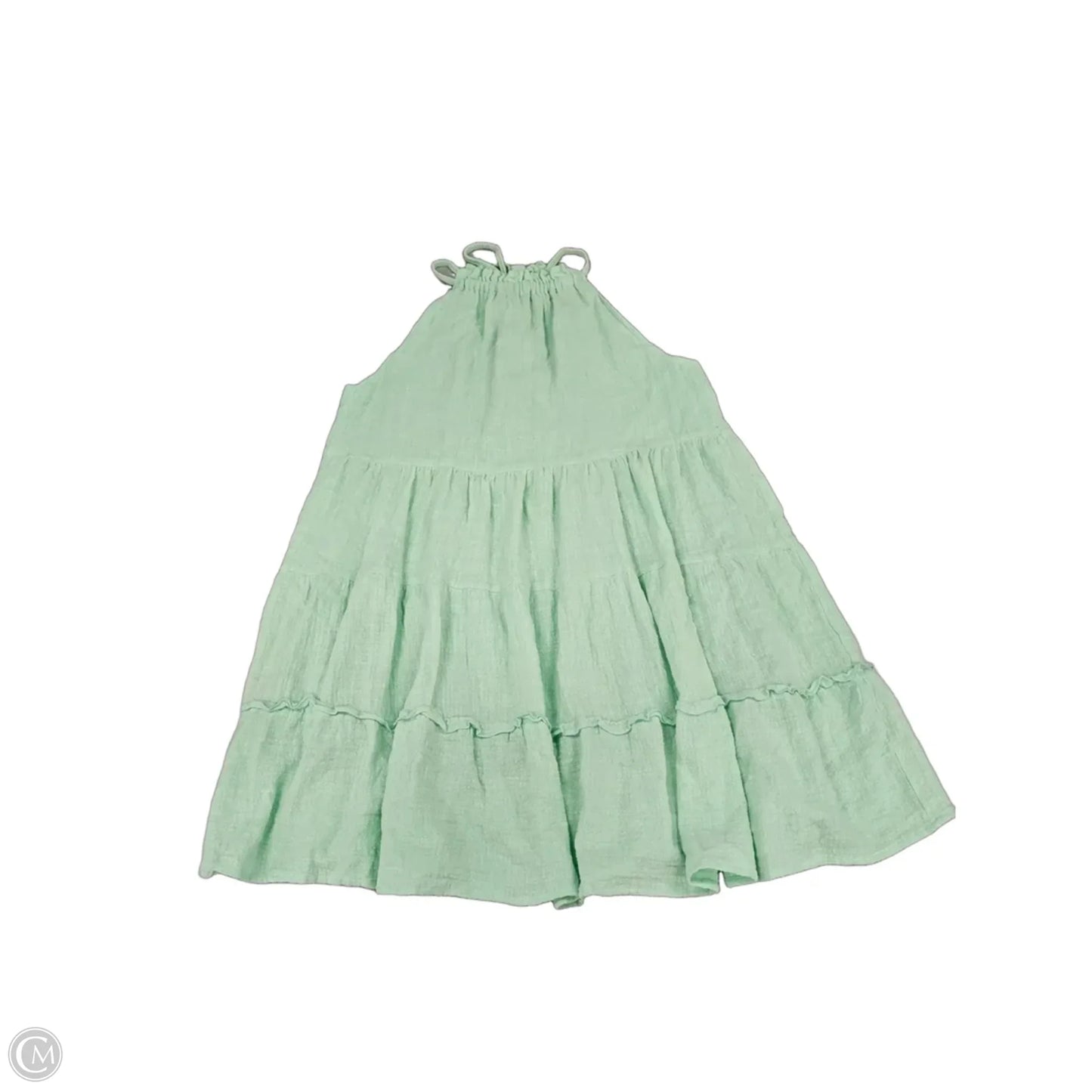 Dress Casual Short By Pink Lily In Green, Size: S