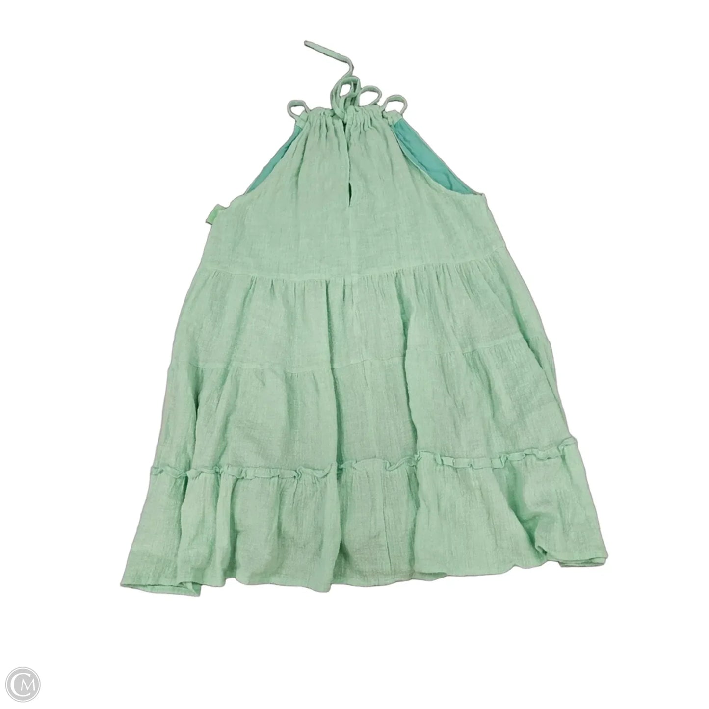 Dress Casual Short By Pink Lily In Green, Size: S