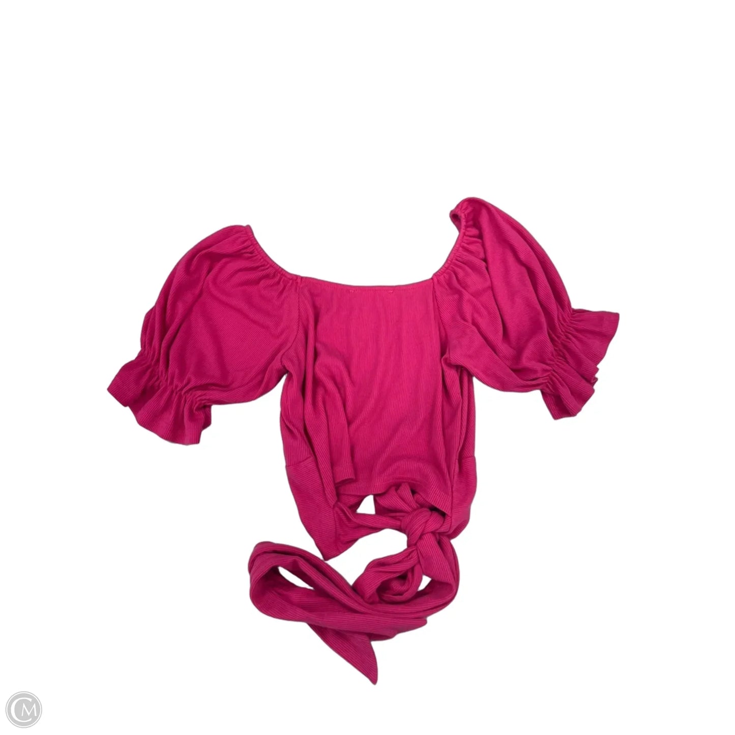 Top Short Sleeve By Listicle In Pink, Size: S
