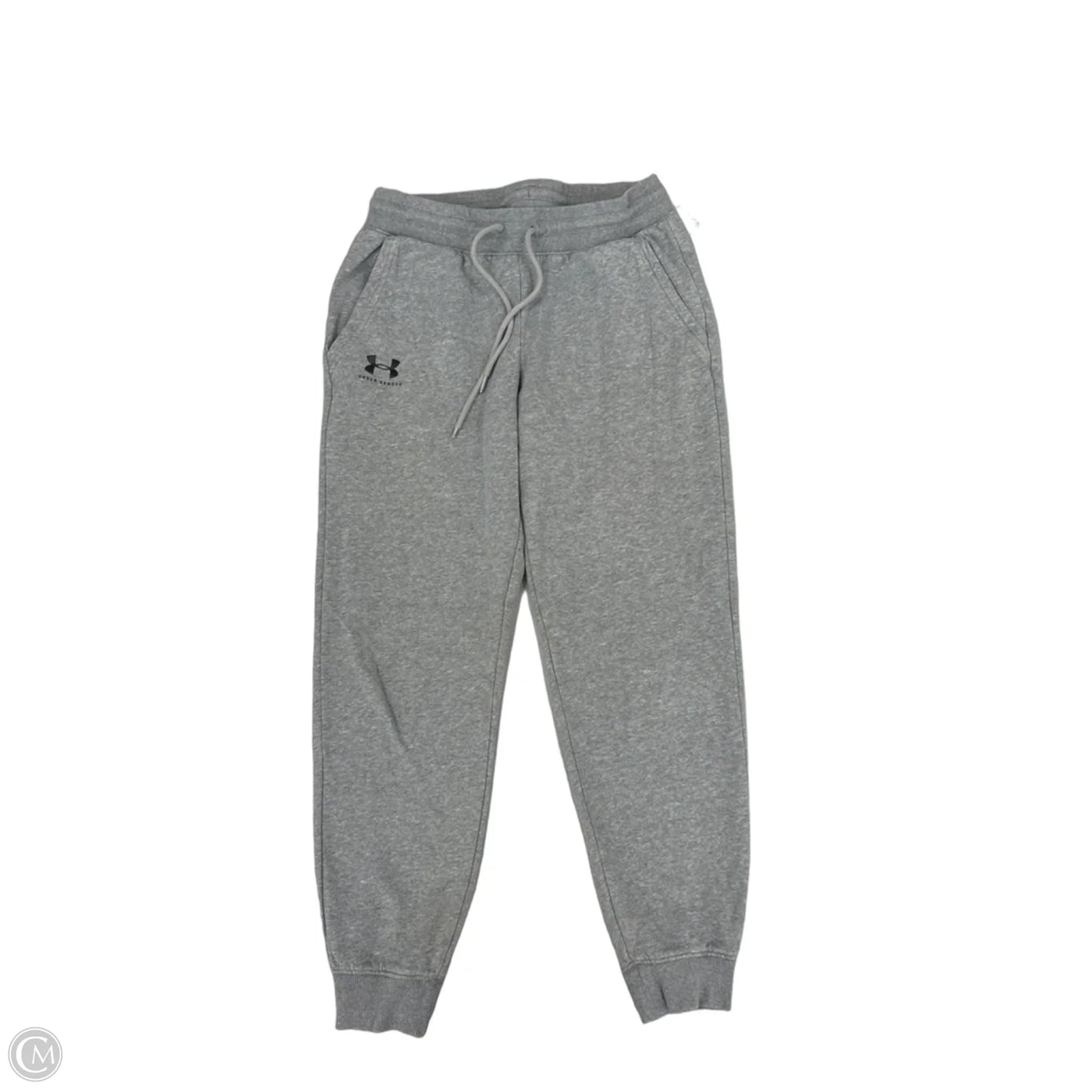 Athletic Pants By Under Armour In Grey, Size: M