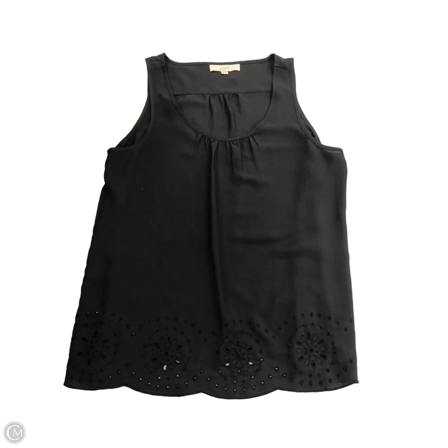 Tank Top By Loft In Black, Size: L