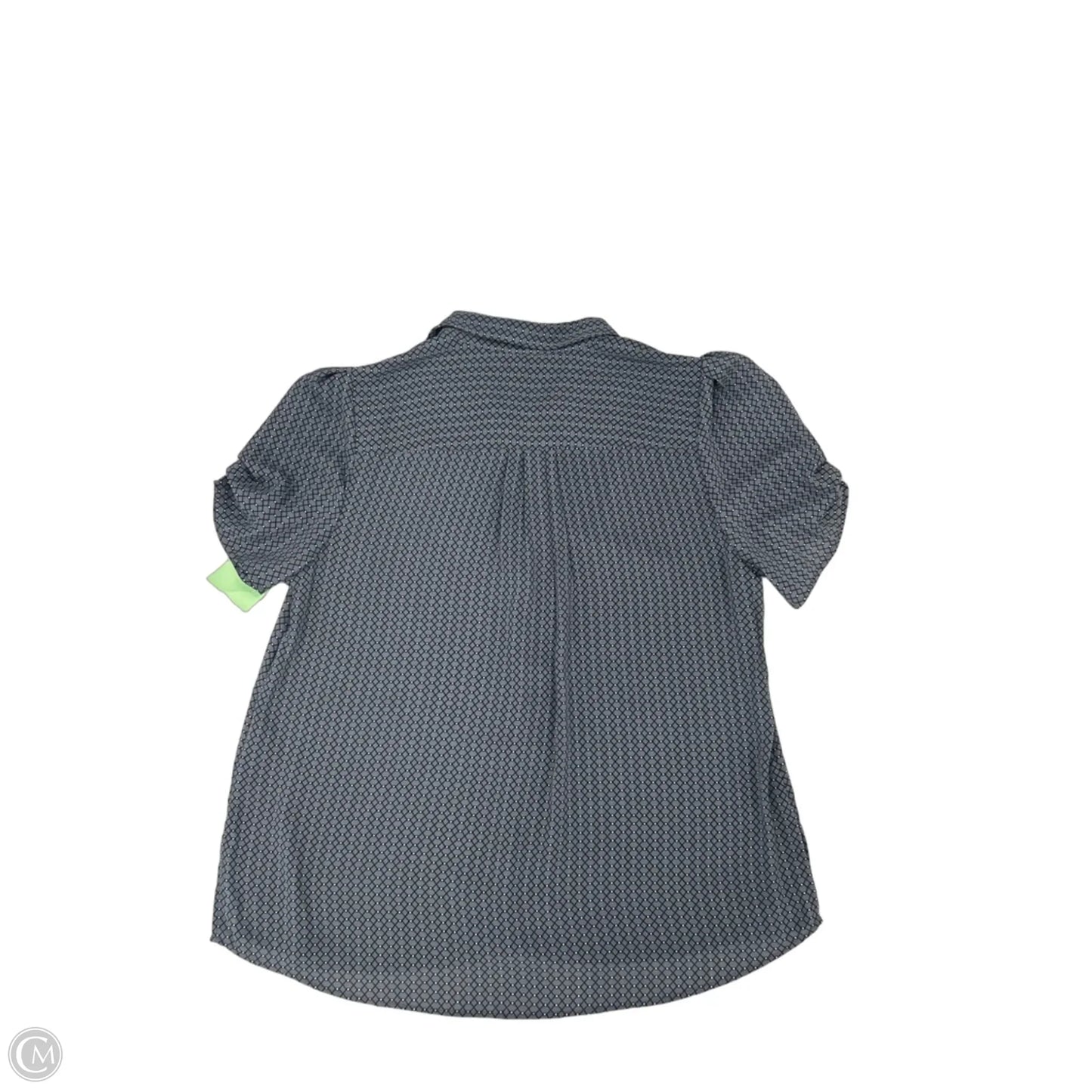 Top Short Sleeve By Adrianna Papell In Blue, Size: M