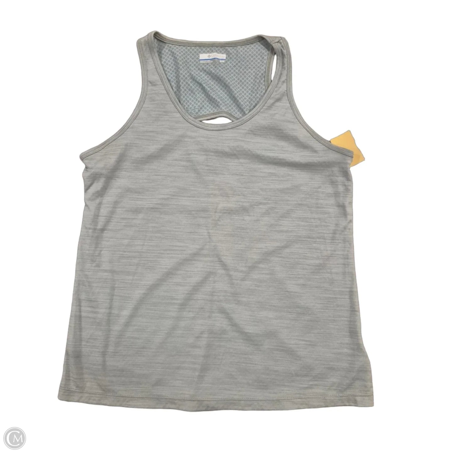 Athletic Tank Top By Columbia In Grey, Size: M