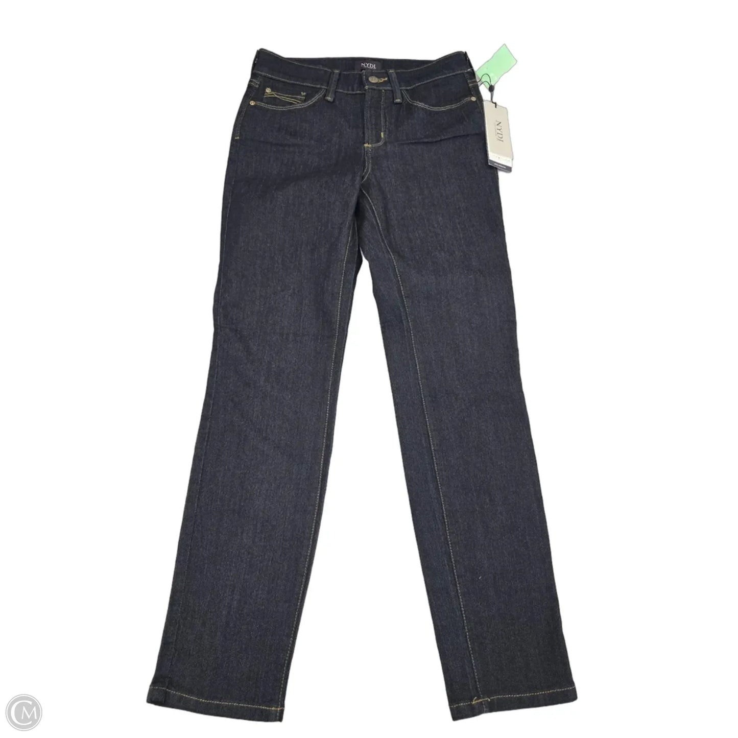 Jeans Straight By Not Your Daughters Jeans In Blue Denim, Size: 2
