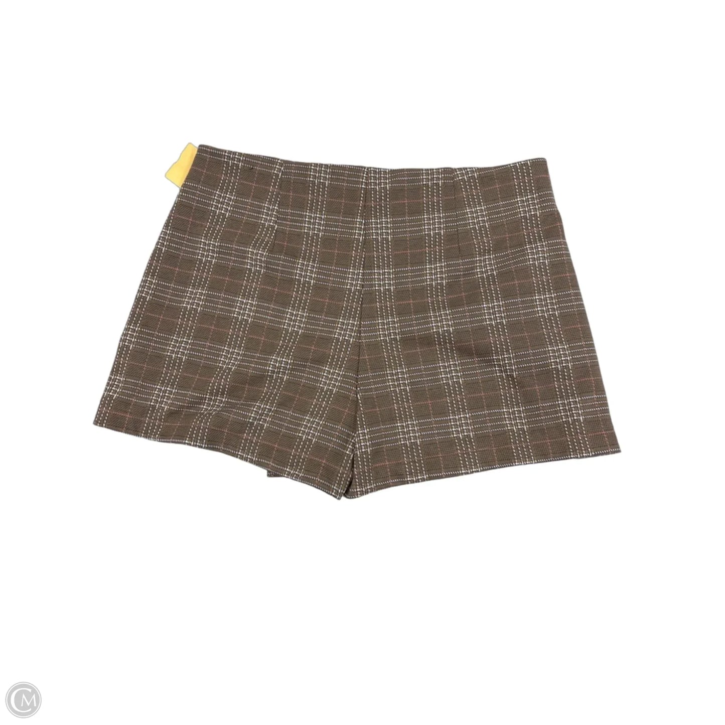 Skort By Maurices In Plaid Pattern, Size: L